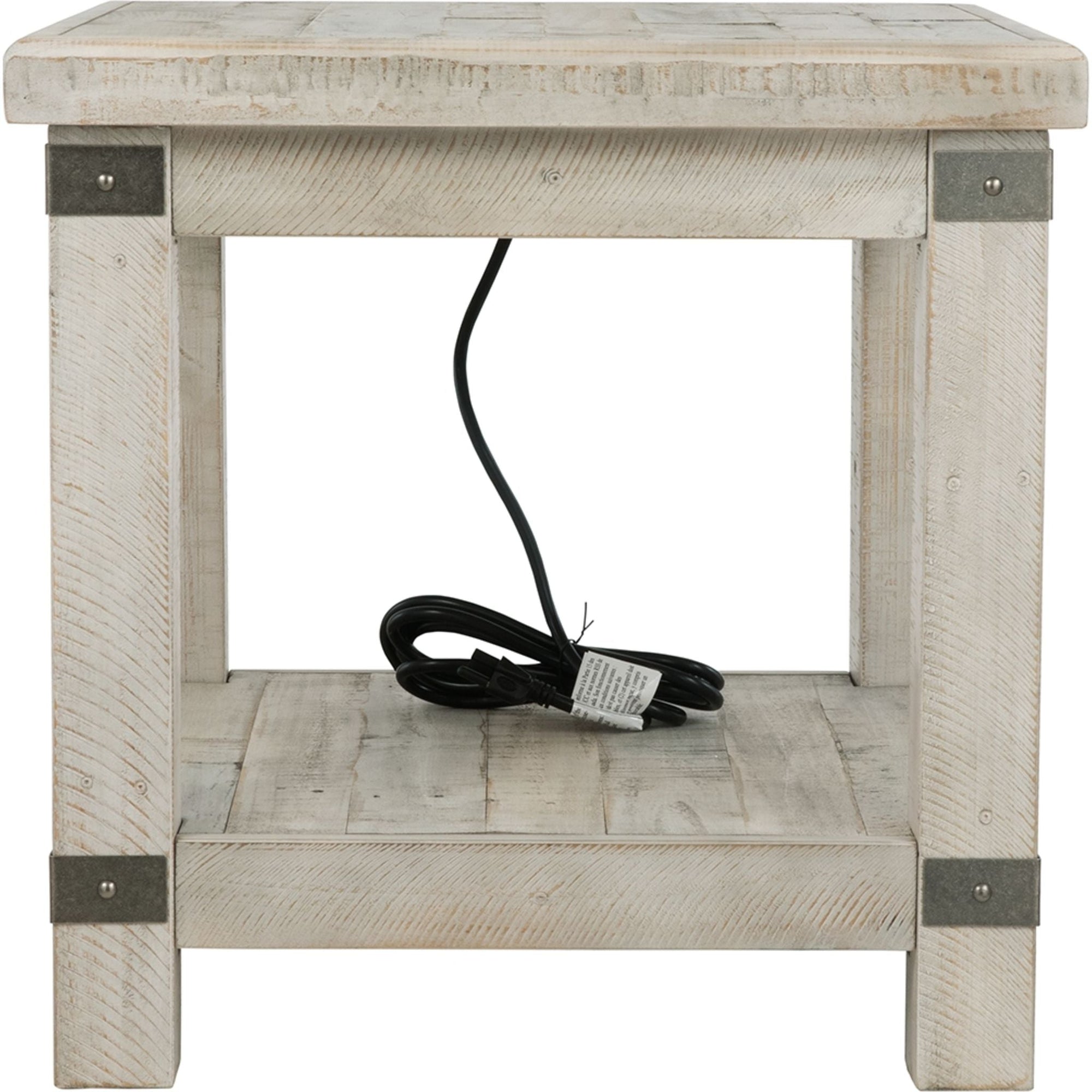 Table d'appoint Carynhurst - Blanc délavé gris