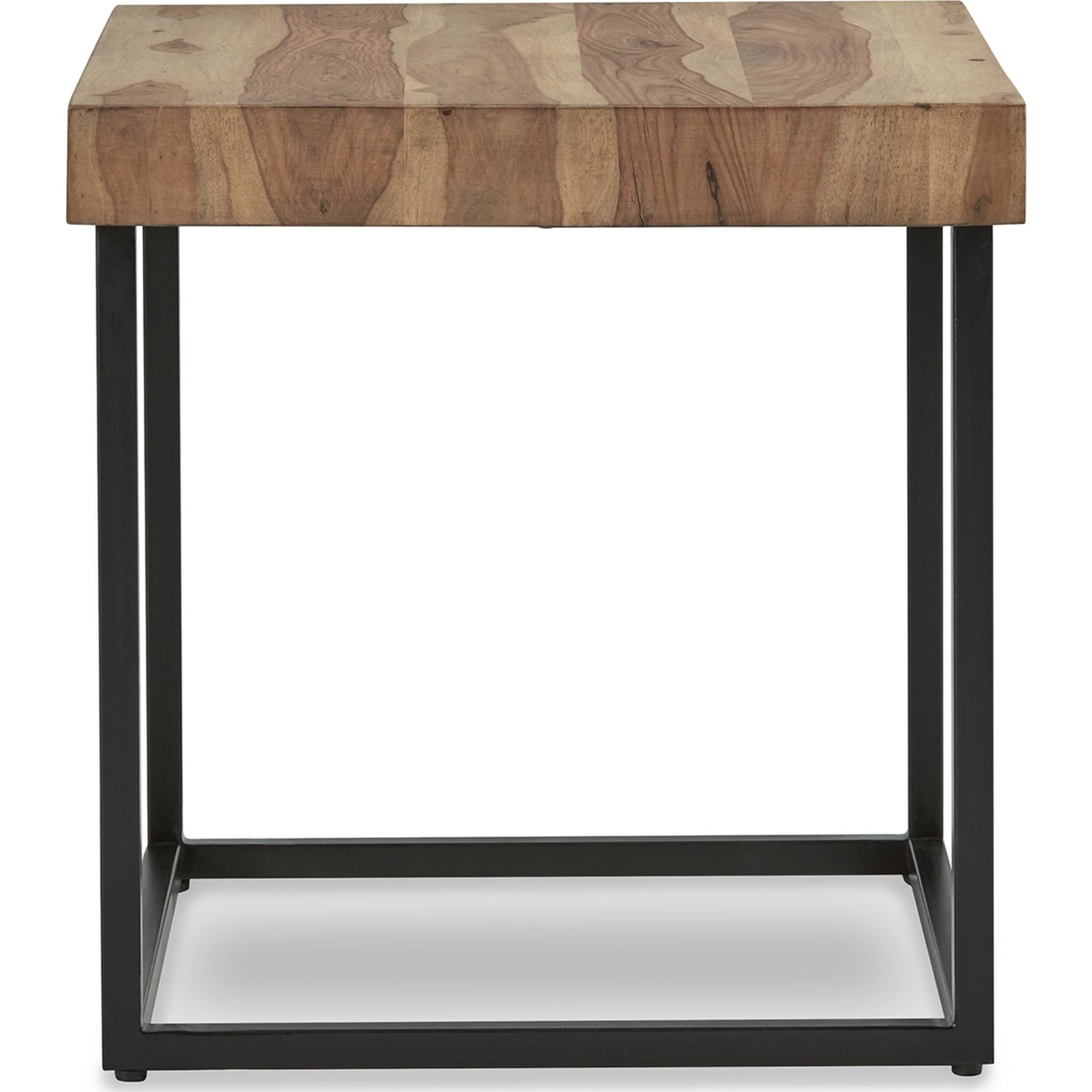 Table d'appoint Bellwick - Naturel/Noir