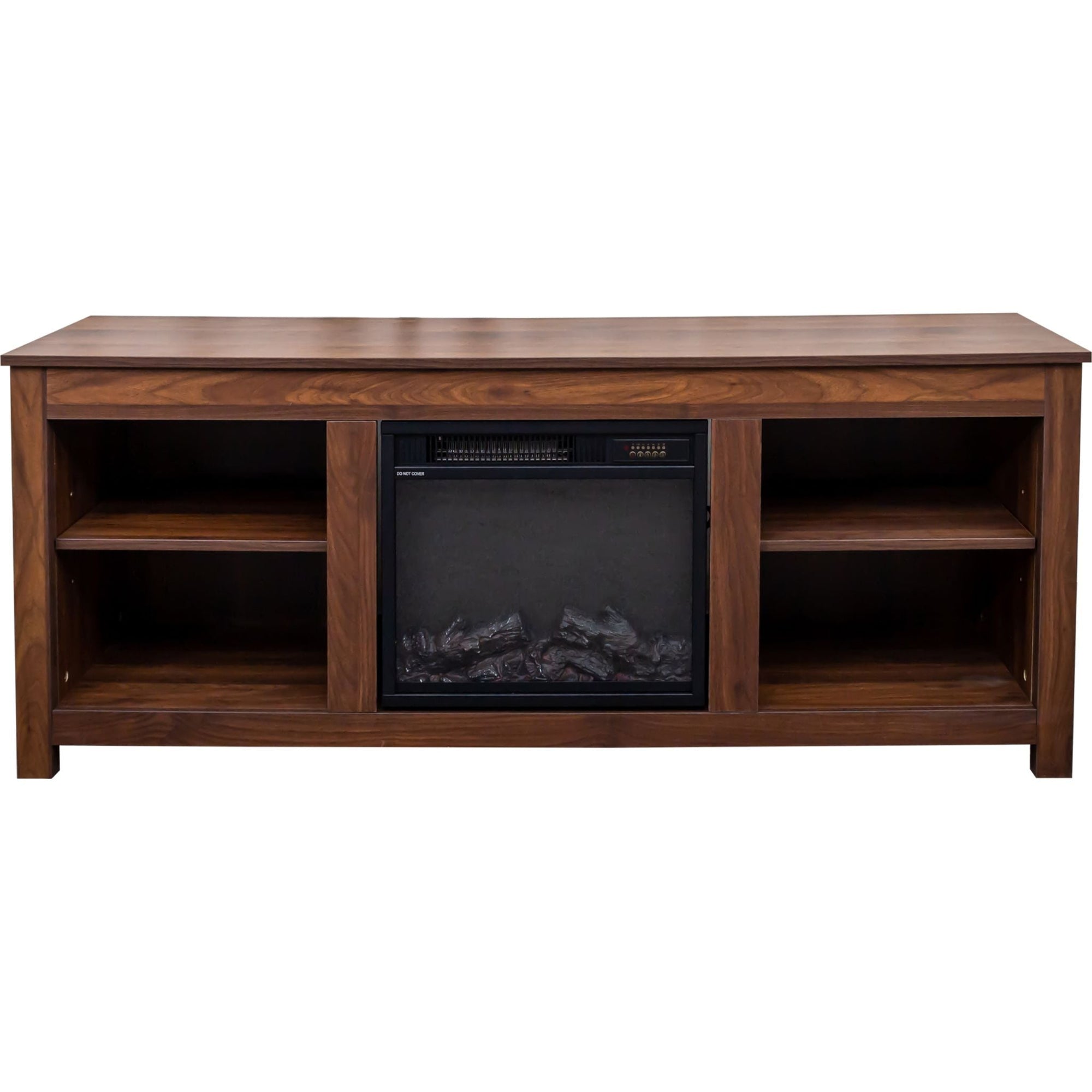 Meuble TV Brenna avec cheminée