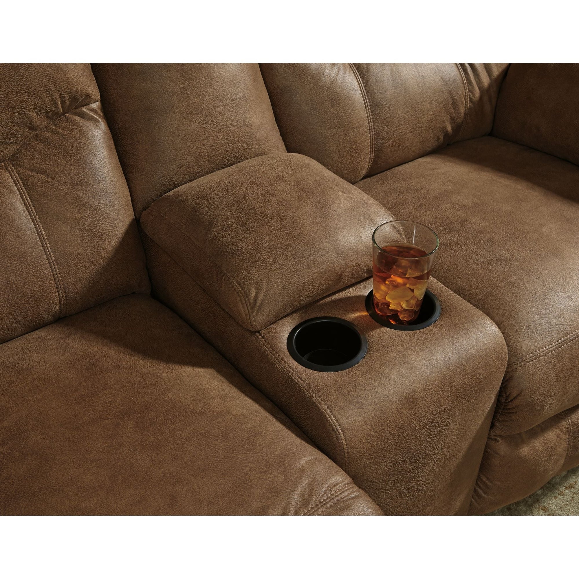 Causeuse inclinable Boxberg avec console - Écorce