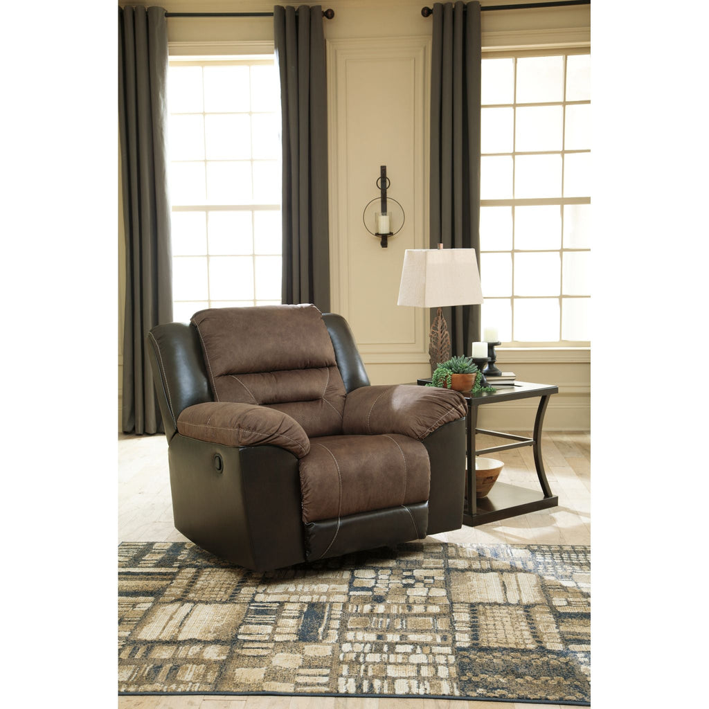 Fauteuil inclinable à bascule Earhart - Châtaigne