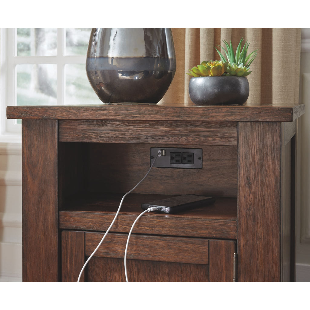 Table d'appoint Budmore - Marron