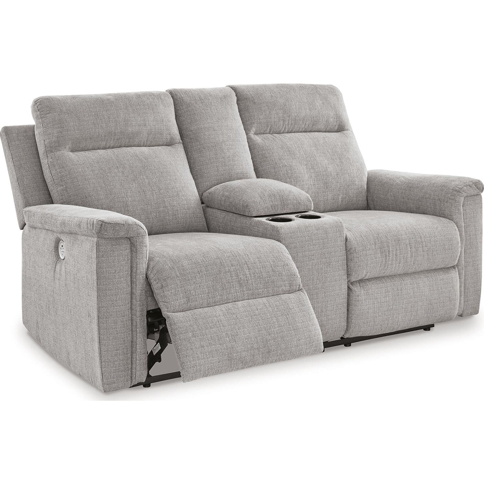 Causeuse inclinable électrique Barnsana avec console
