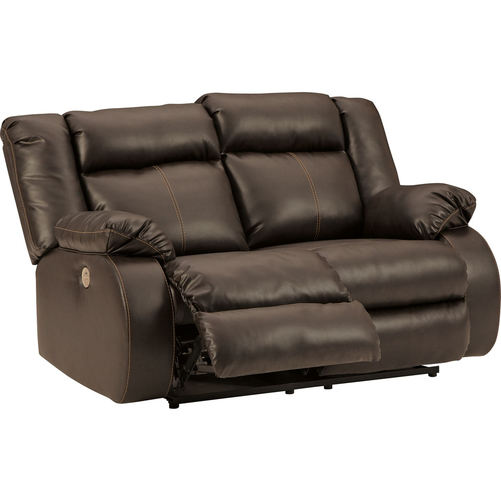 Causeuse inclinable électrique Denoron - Chocolat