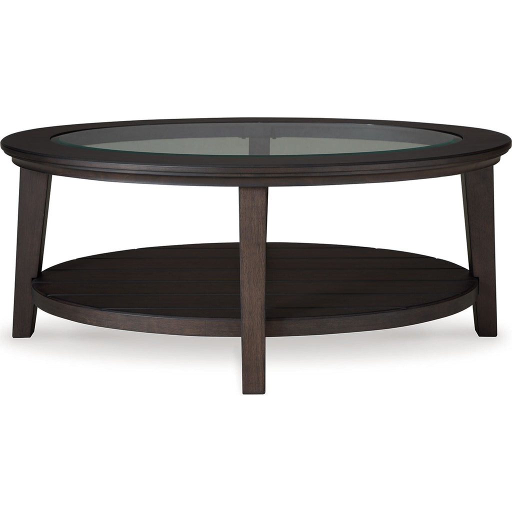 Table basse Celamar - Marron foncé