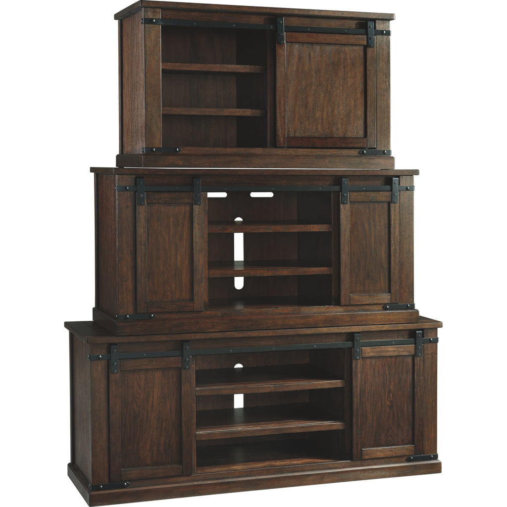 Meuble TV Budmore - Brun rustique