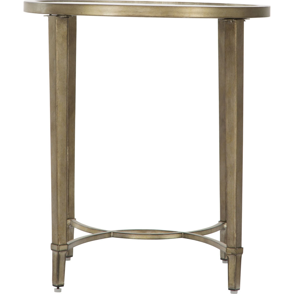 Table de Bout Copia - Argent Antique