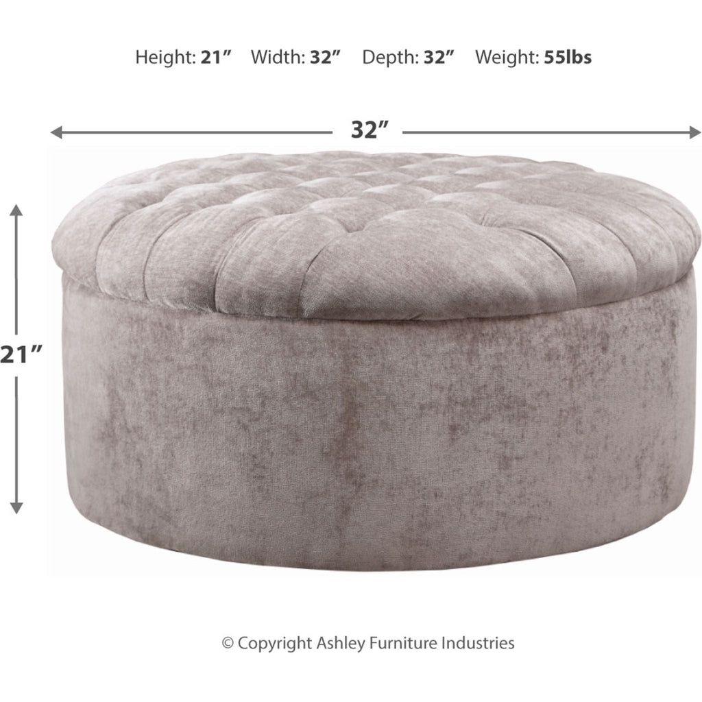 Pouf d'appoint surdimensionné Carnaby - Lin