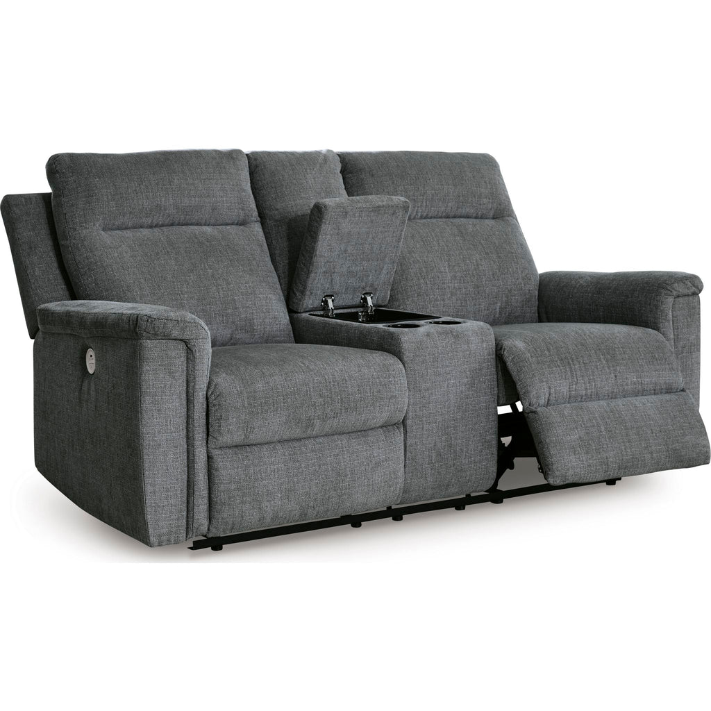 Causeuse inclinable électrique Barnsana avec console
