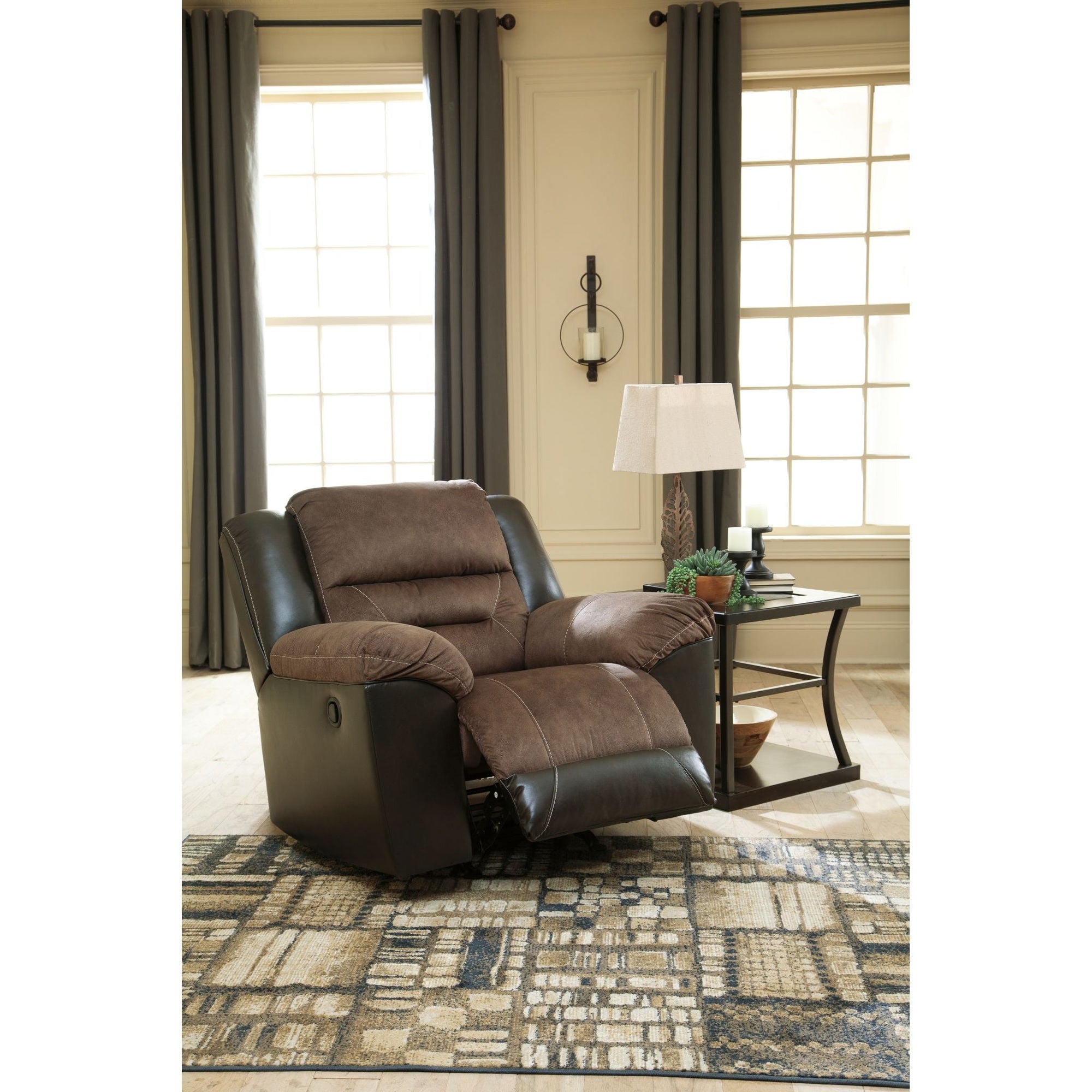 Fauteuil inclinable à bascule Earhart - Châtaigne