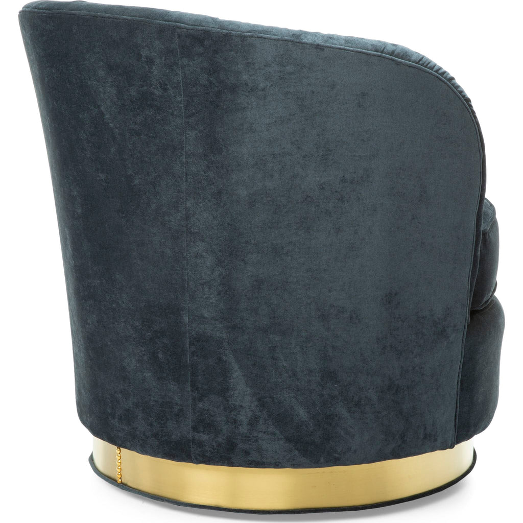 Chaise pivotante Allison - Capri Blueberry