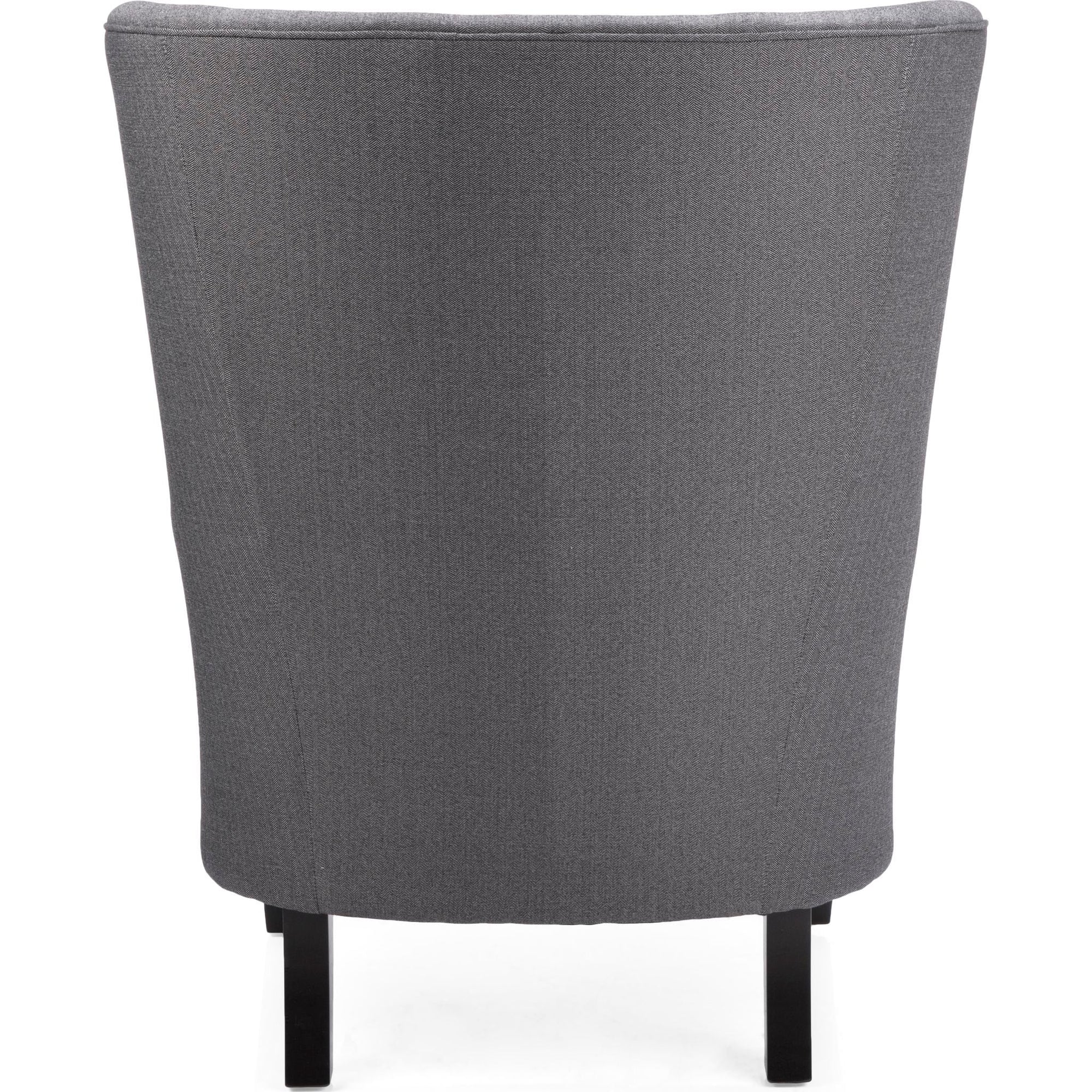 Fauteuil d'appoint Amanda - Rosetta Noir