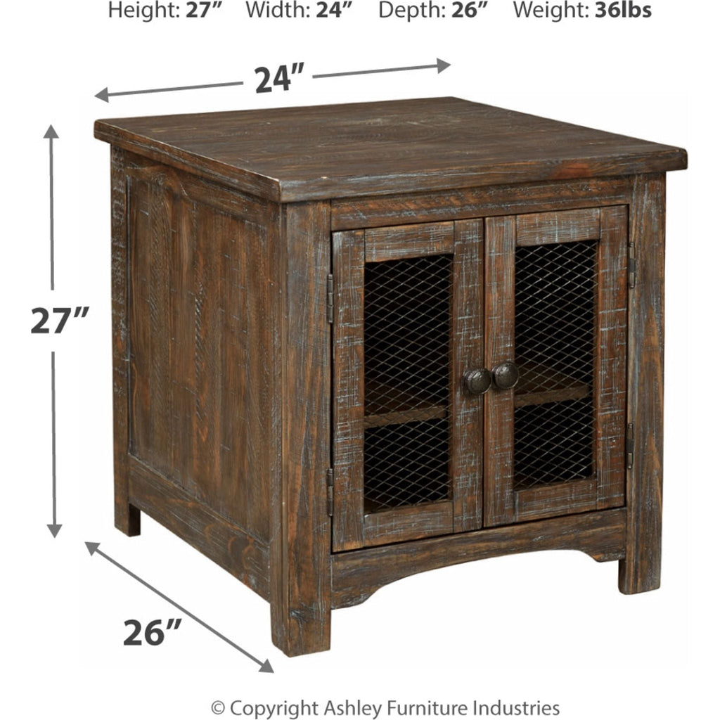 Table d'appoint Bleeker - Marron