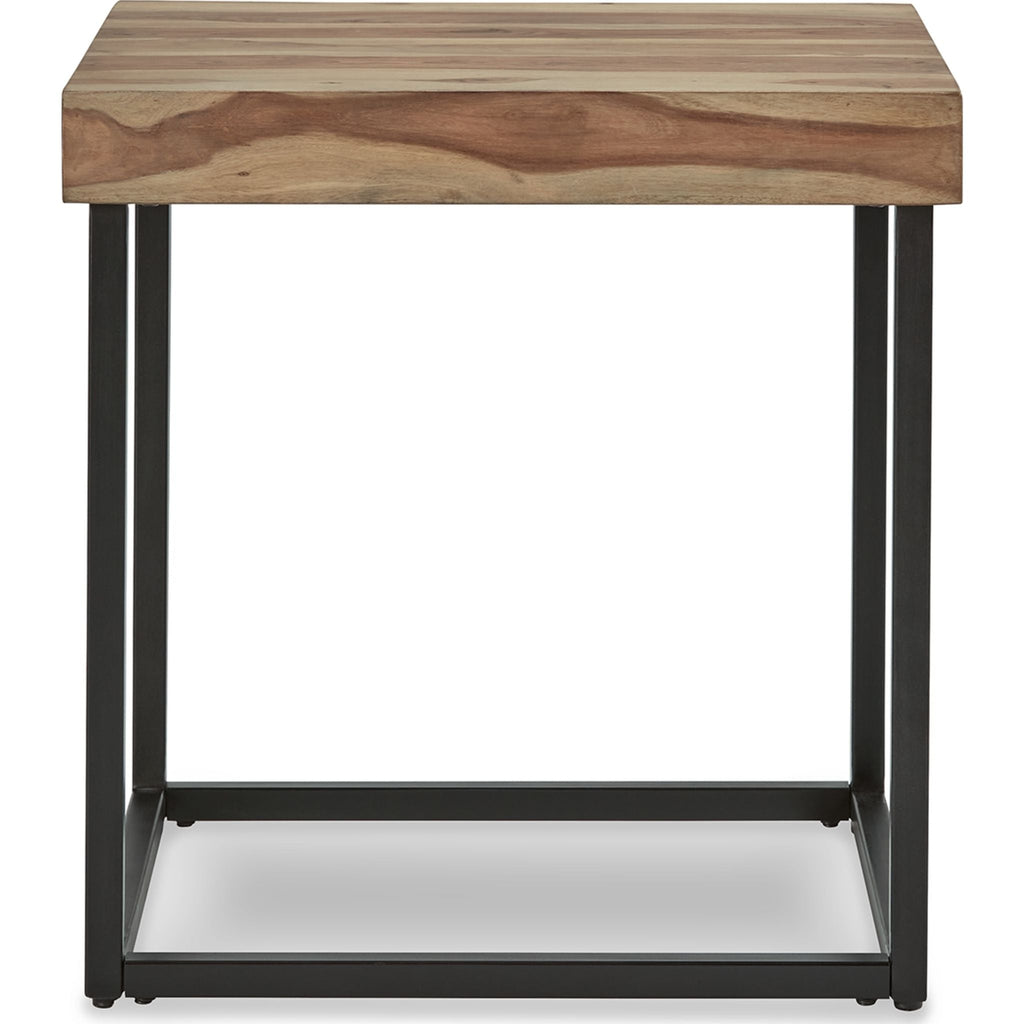 Table d'appoint Bellwick - Naturel/Noir