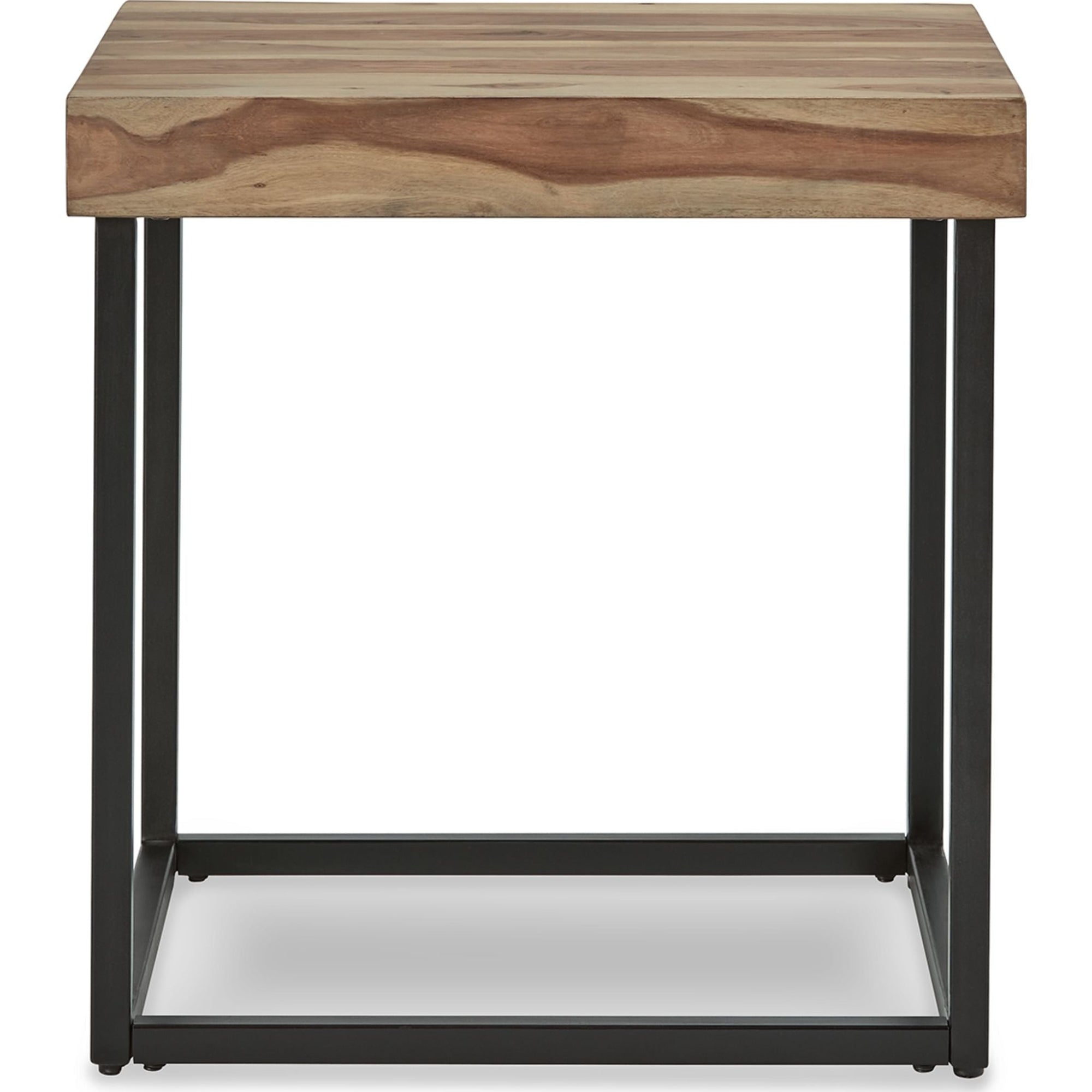 Table d'appoint Bellwick - Naturel/Noir