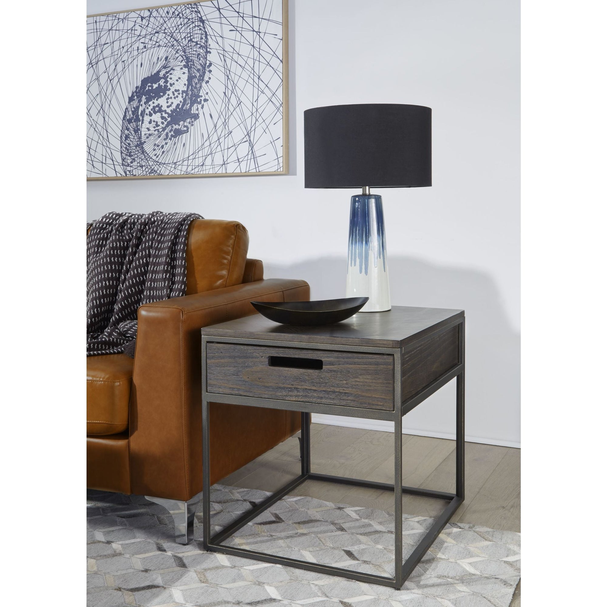 Table d'appoint Bradley - Double Fudge