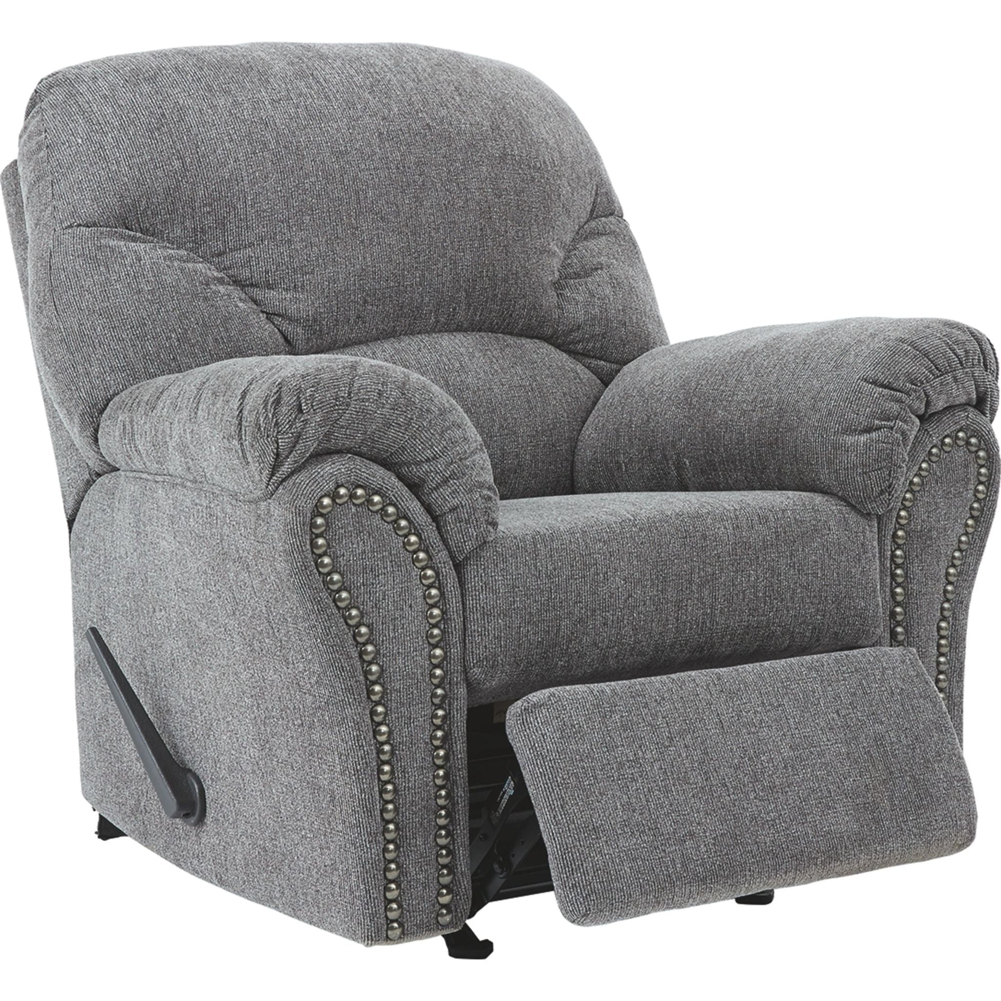 Fauteuil inclinable à bascule Allmaxx - Étain