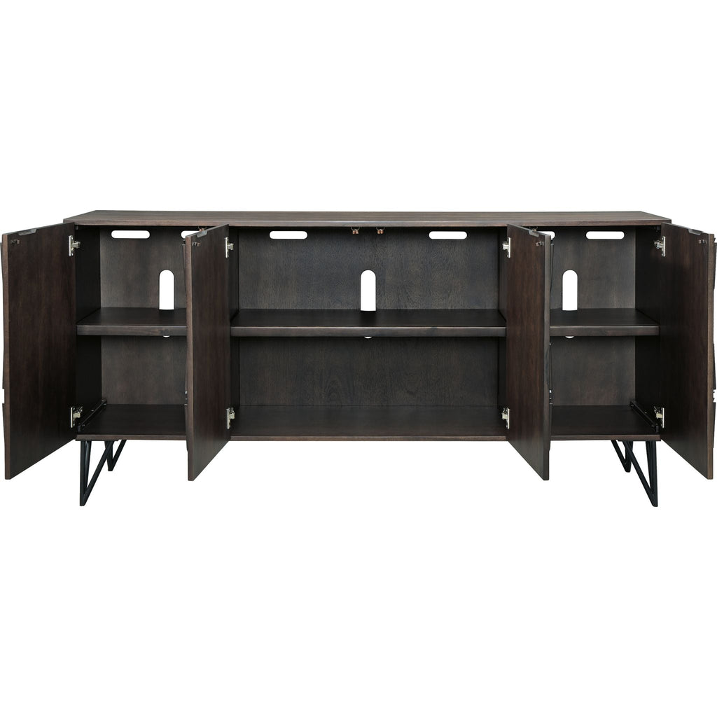 Meuble TV Chasinfield - Marron foncé