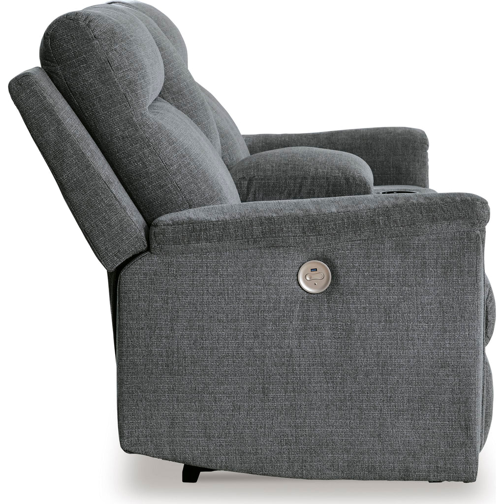Causeuse inclinable électrique Barnsana avec console