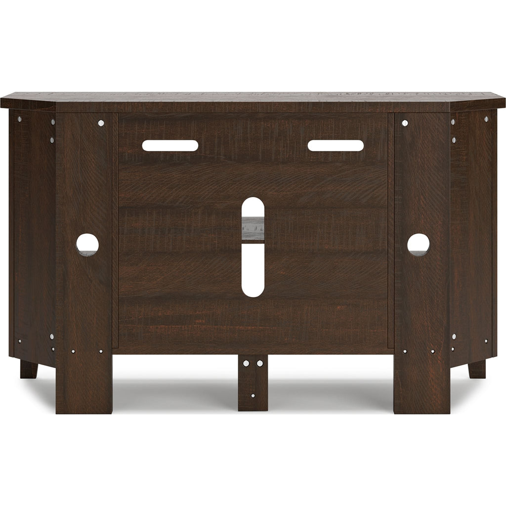 Meuble TV d'angle Camiburg - Marron chaud