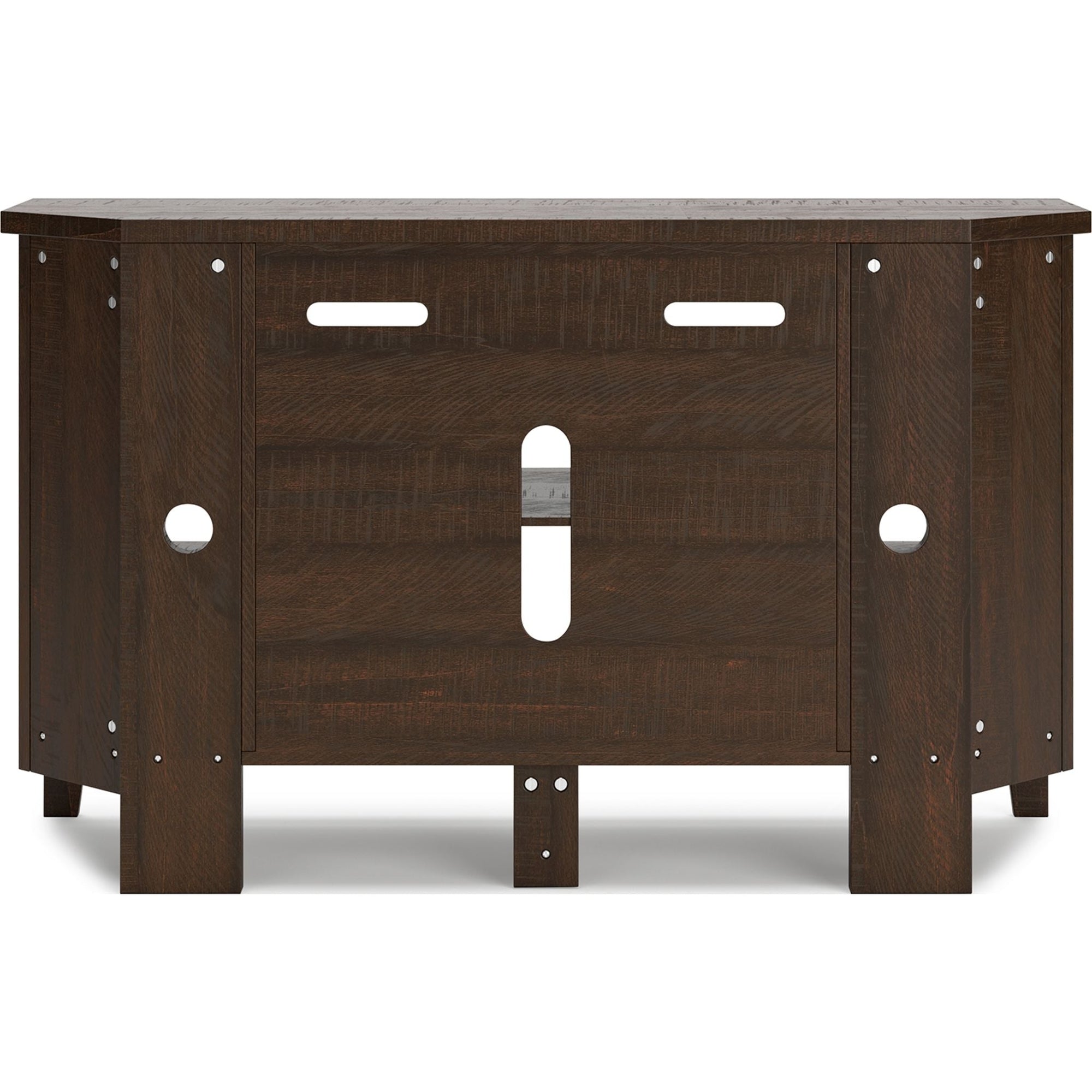 Meuble TV d'angle Camiburg - Marron chaud
