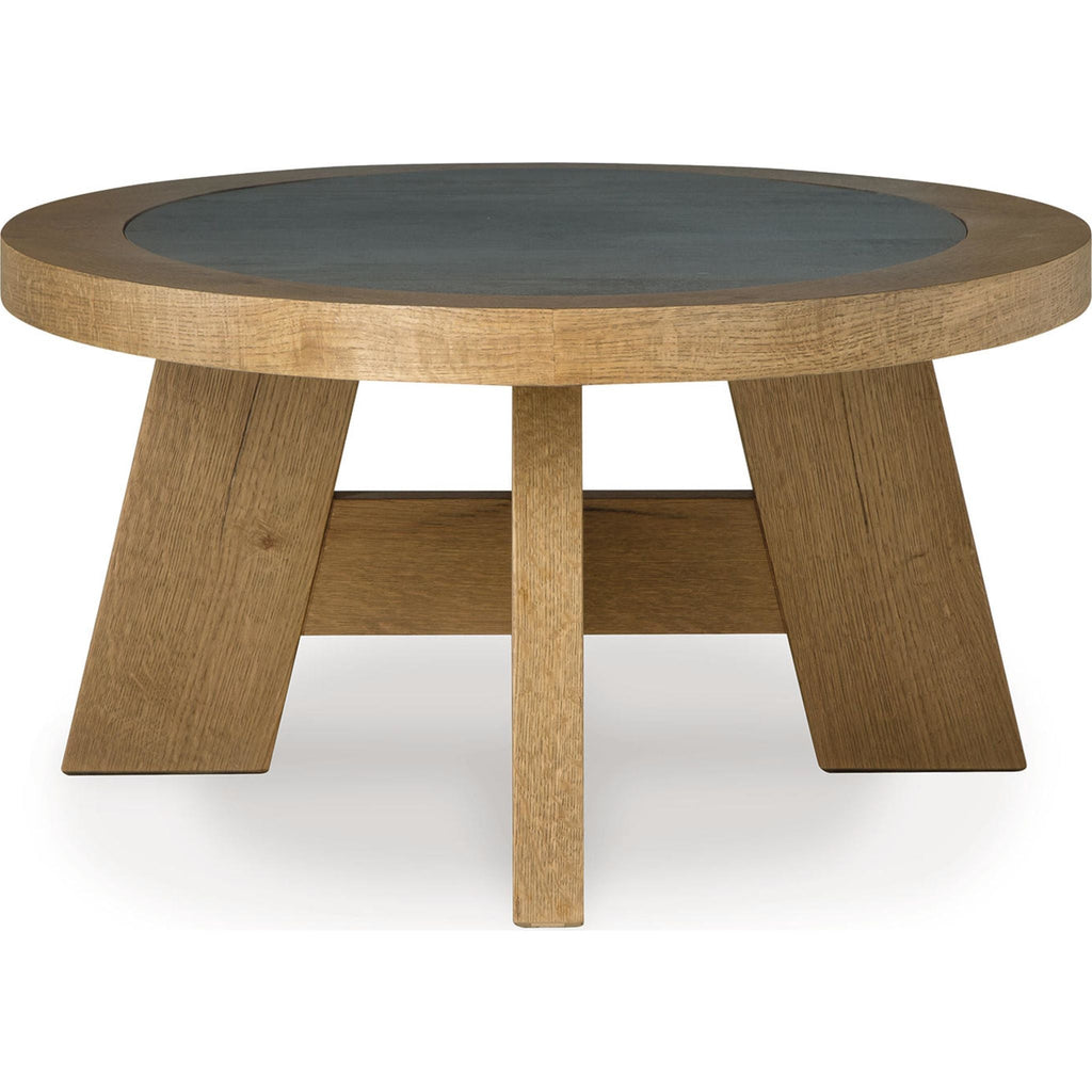 Table basse Brinstead - Marron clair