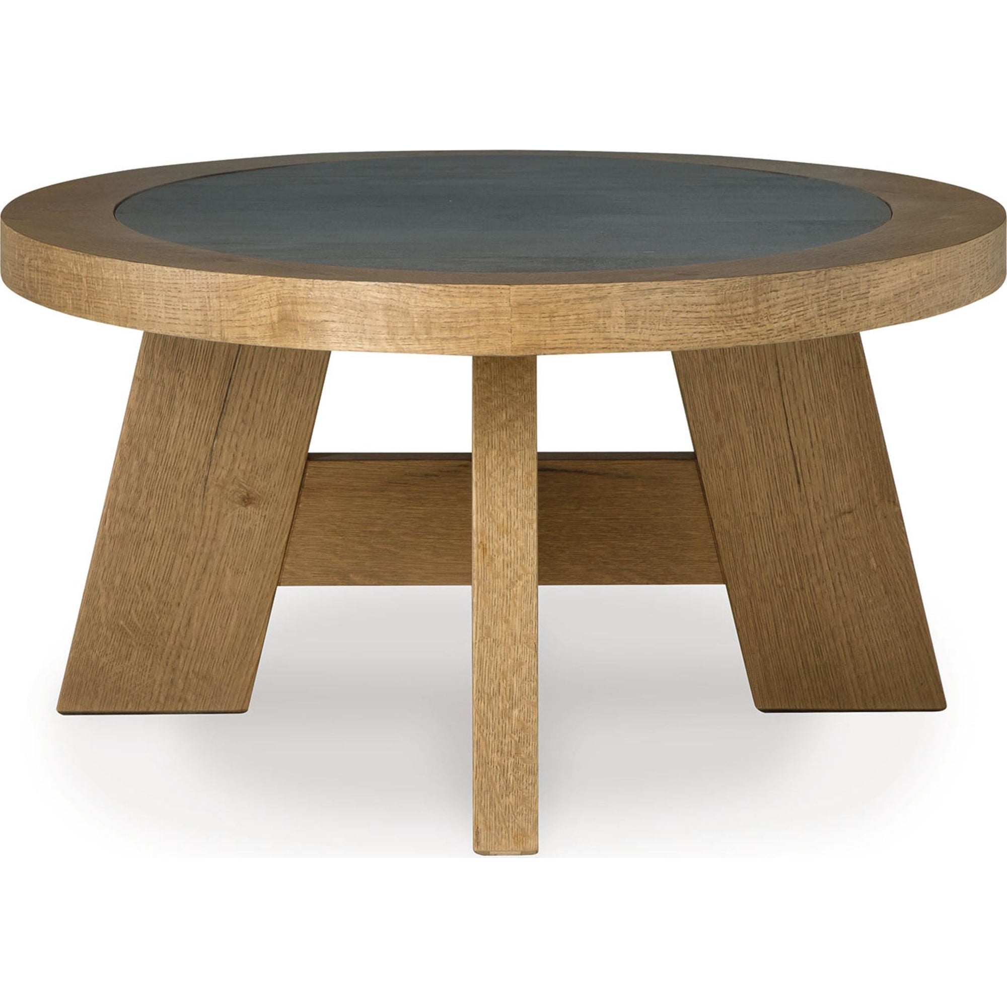 Table basse Brinstead - Marron clair