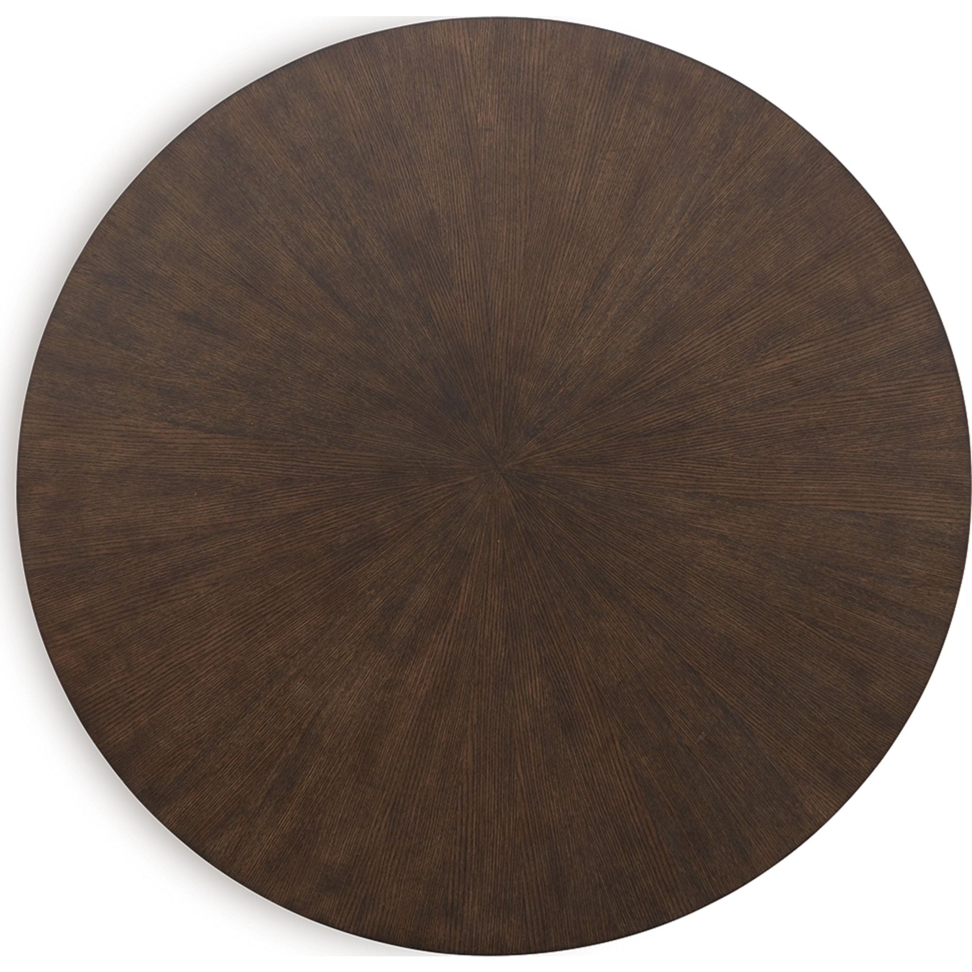 Table basse Brazburn - Finition marron foncé/doré