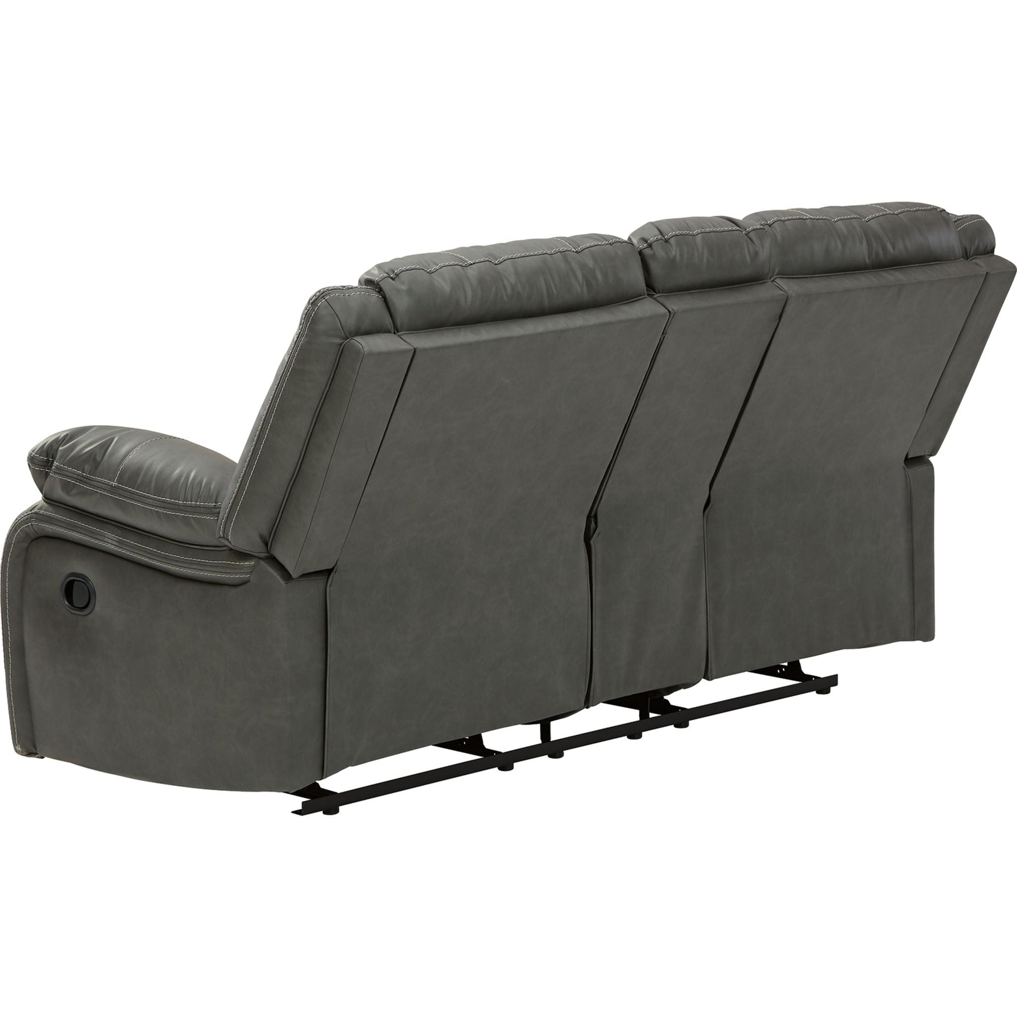Causeuse inclinable avec console Calderwell - Gris