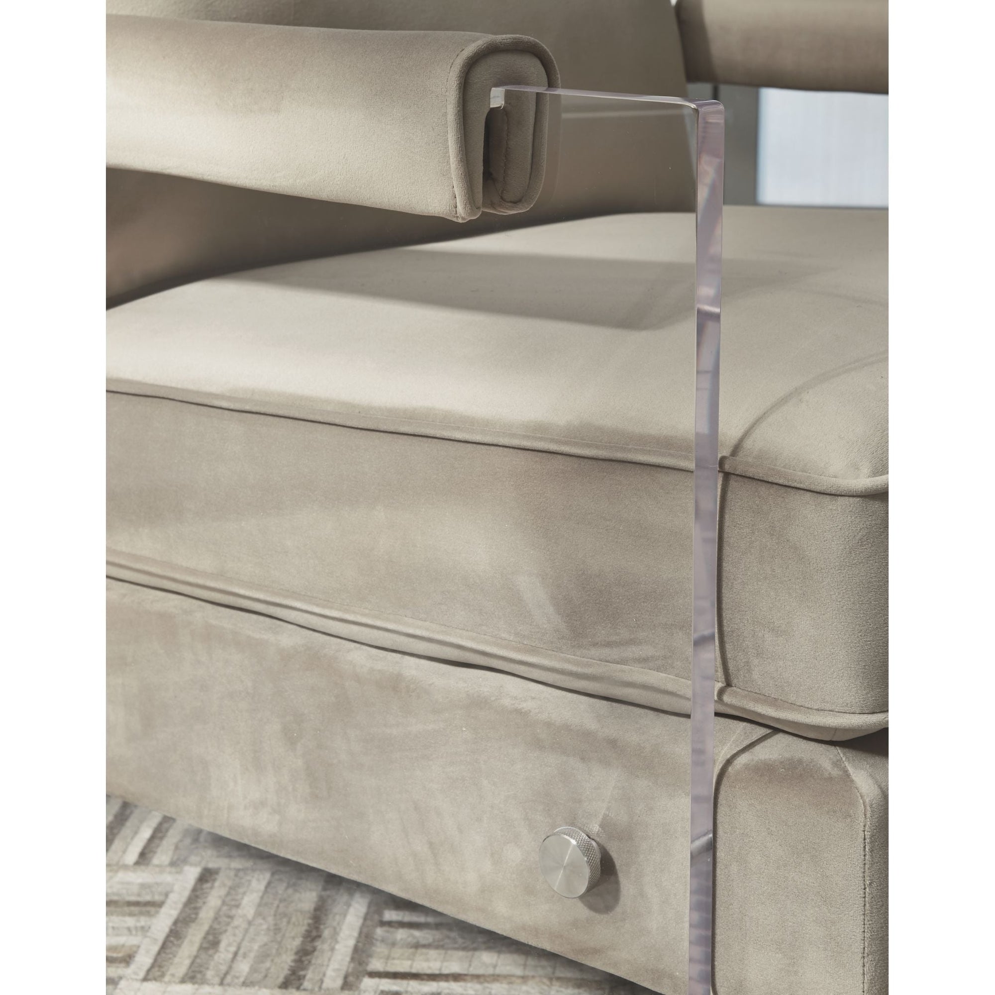 Fauteuil d'appoint Avonley - Taupe