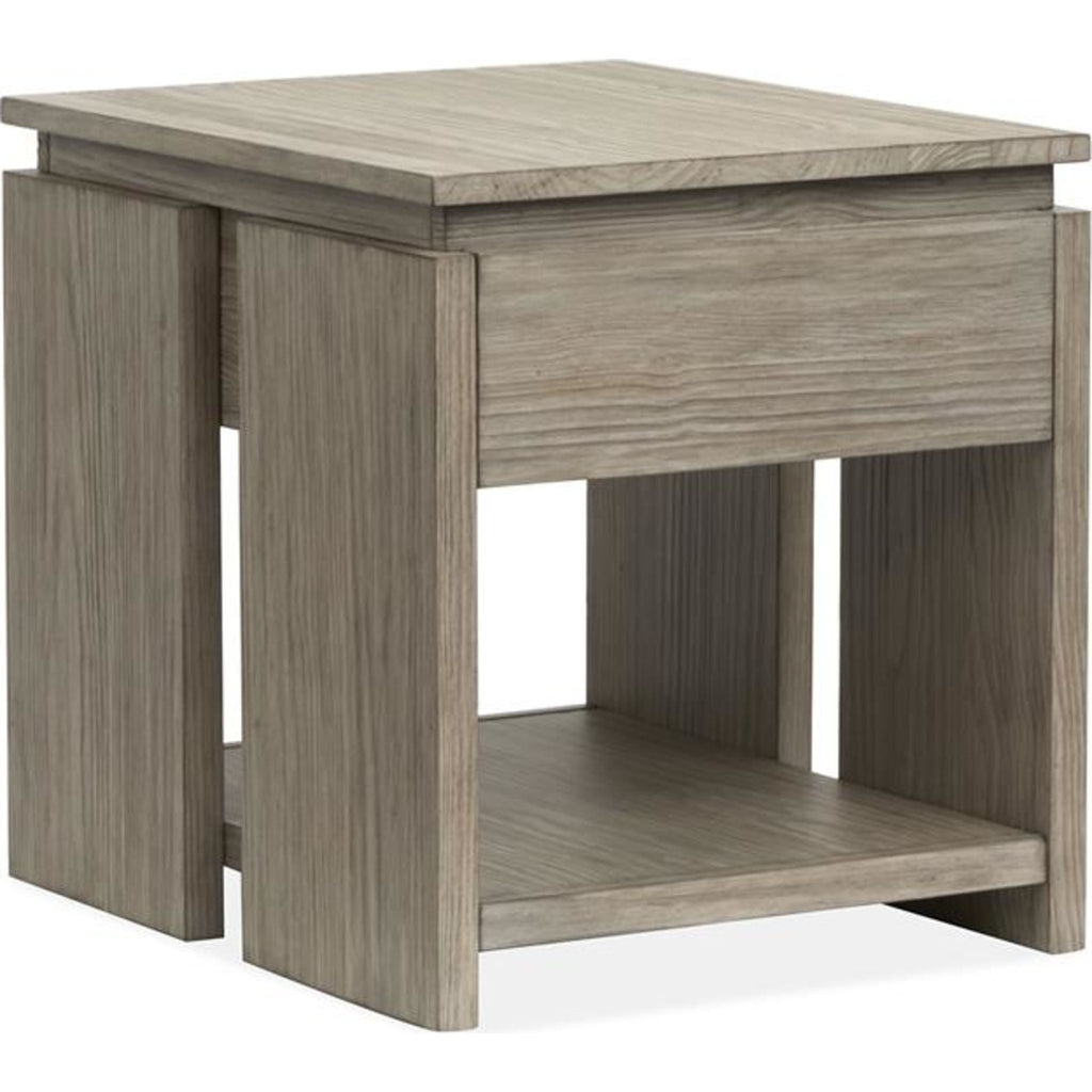 Table d'appoint Conrad - Gris Stone Harbour