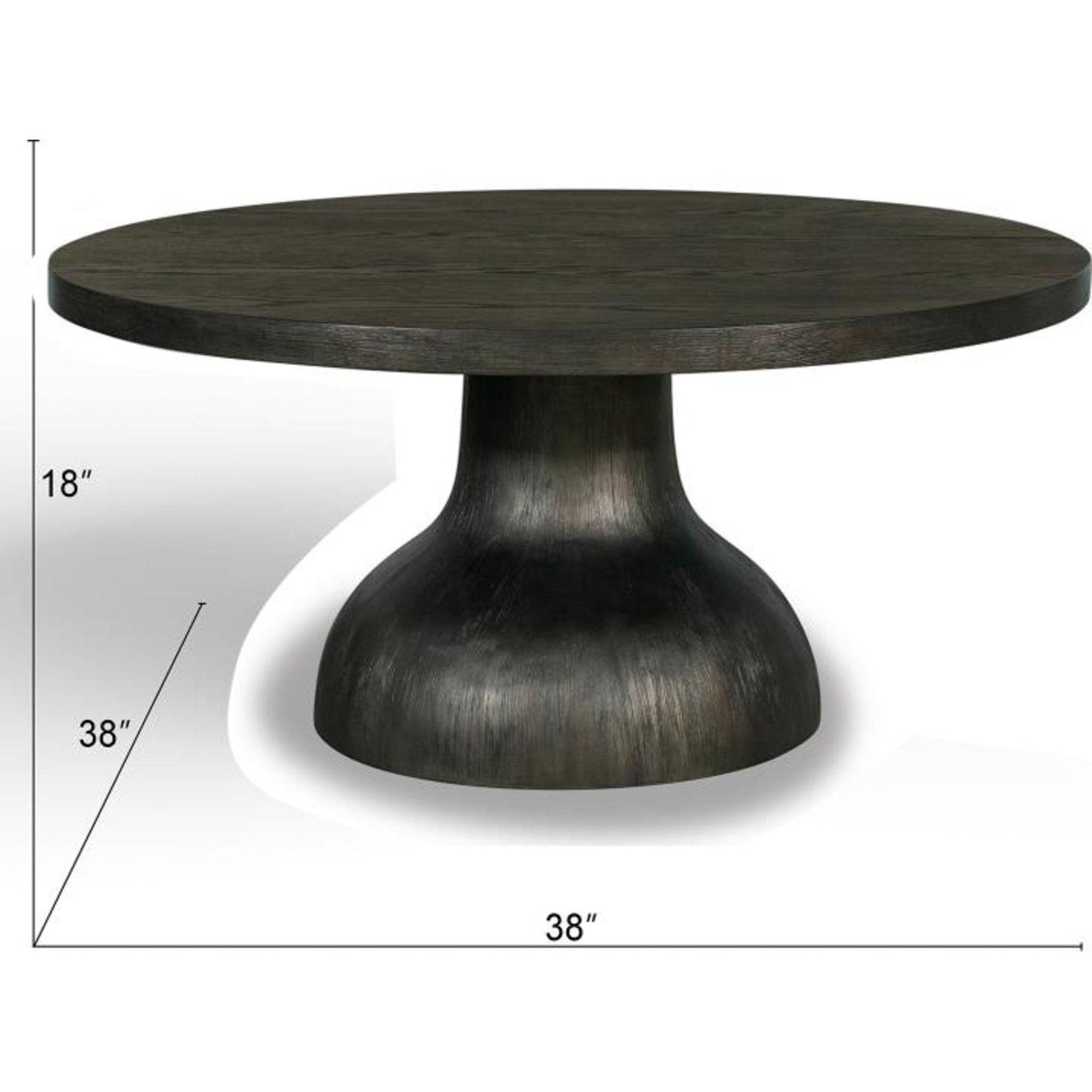 Table basse Bosley - Grain de café