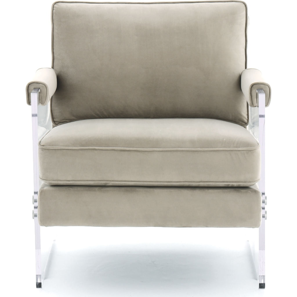 Fauteuil d'appoint Avonley - Taupe