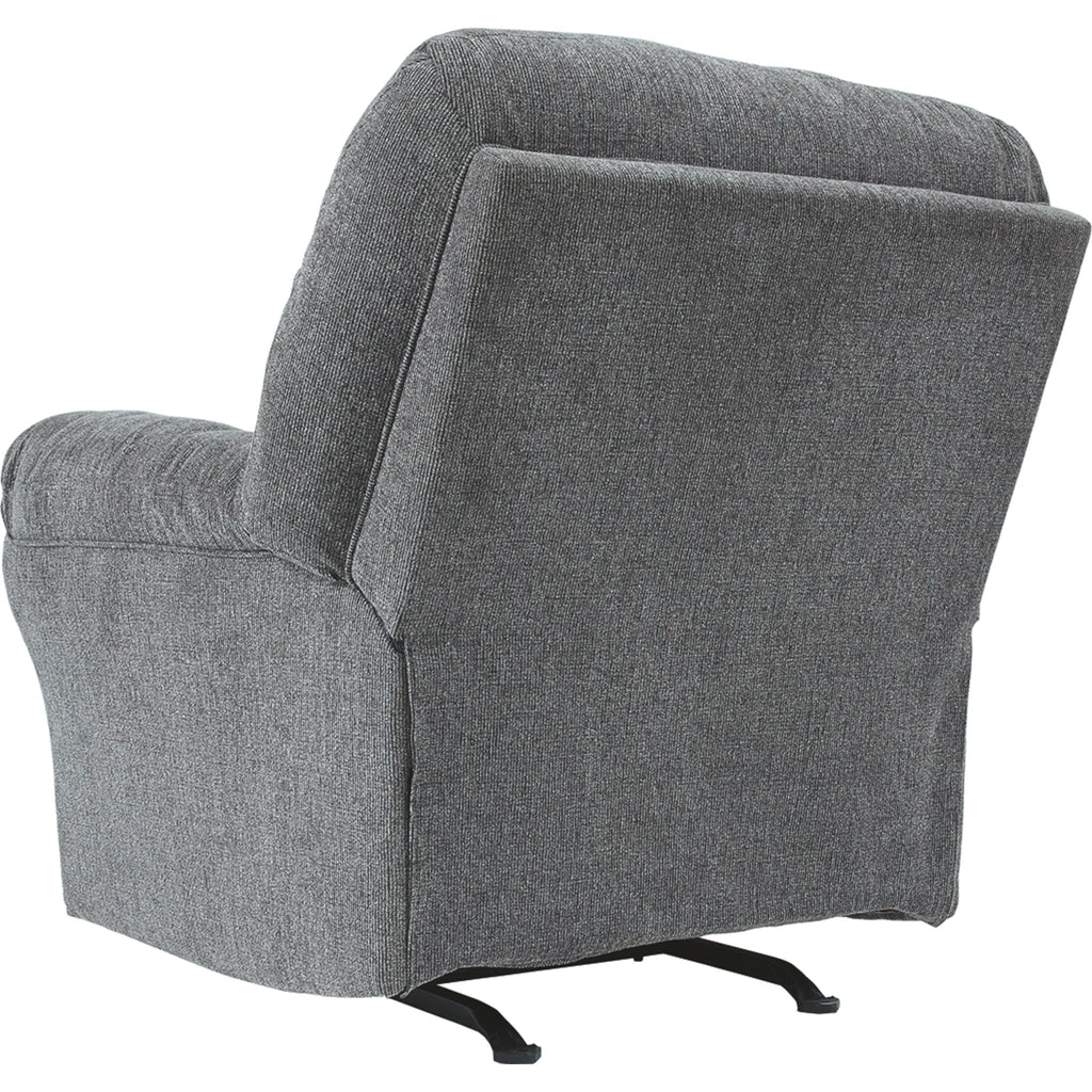 Fauteuil inclinable à bascule Allmaxx - Étain