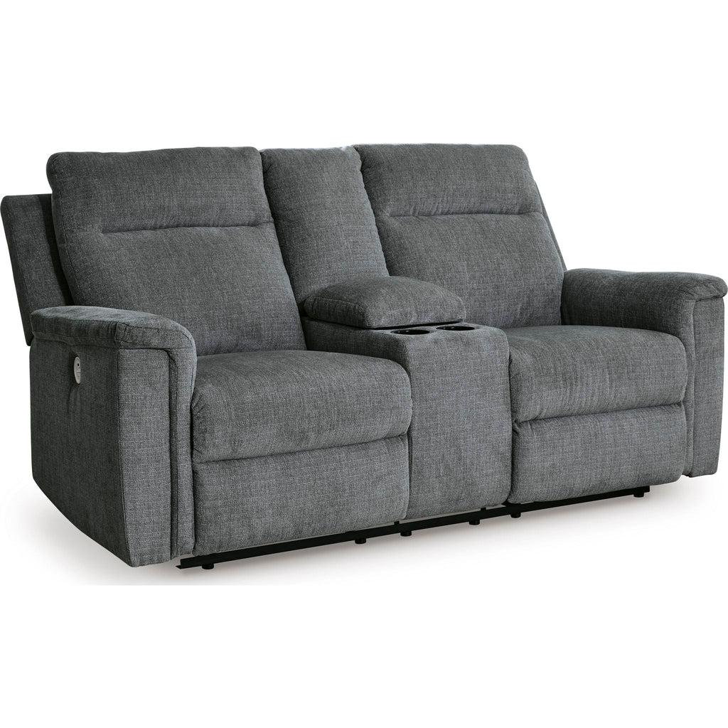Causeuse inclinable électrique Barnsana avec console