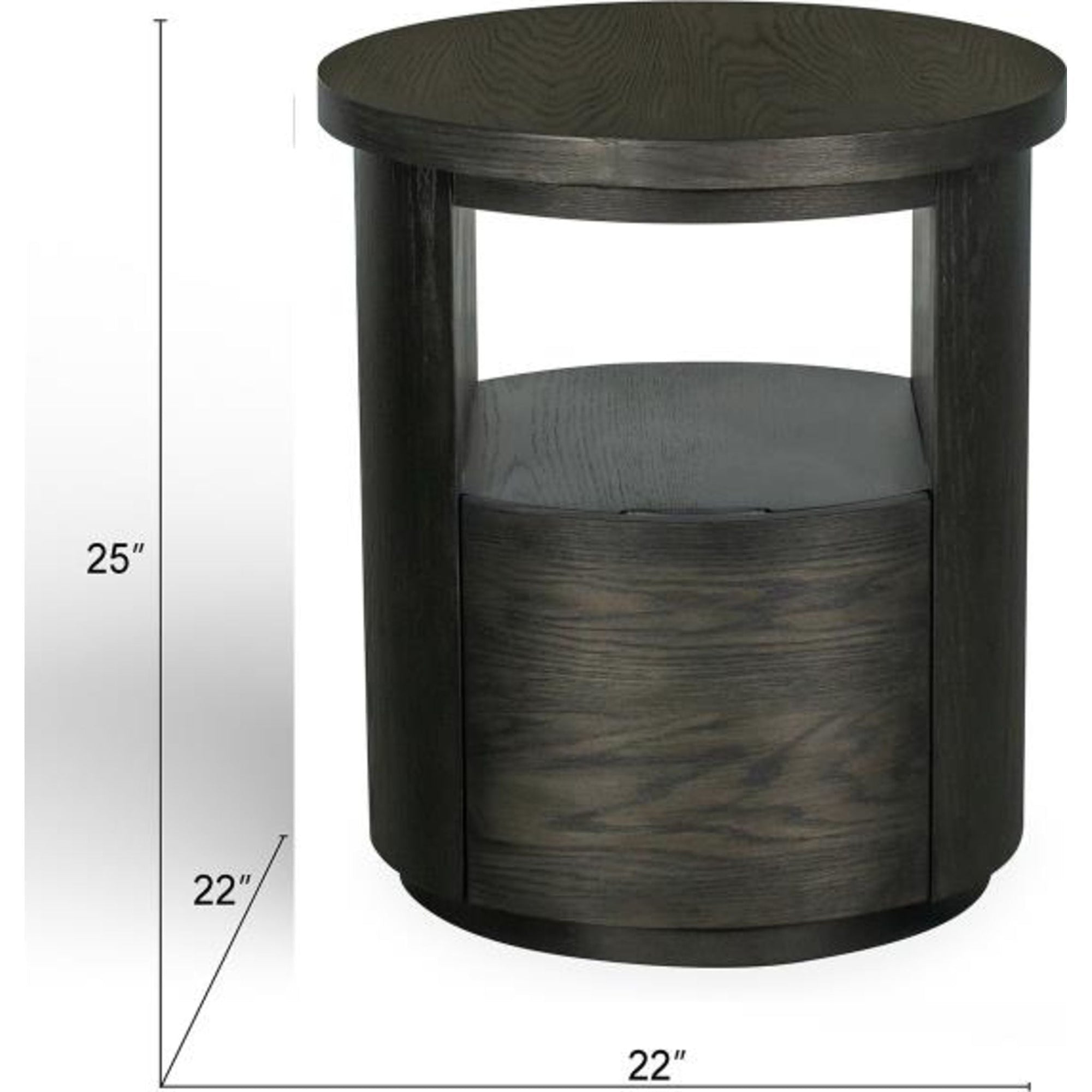 Table d'appoint Bosley - Grain de café