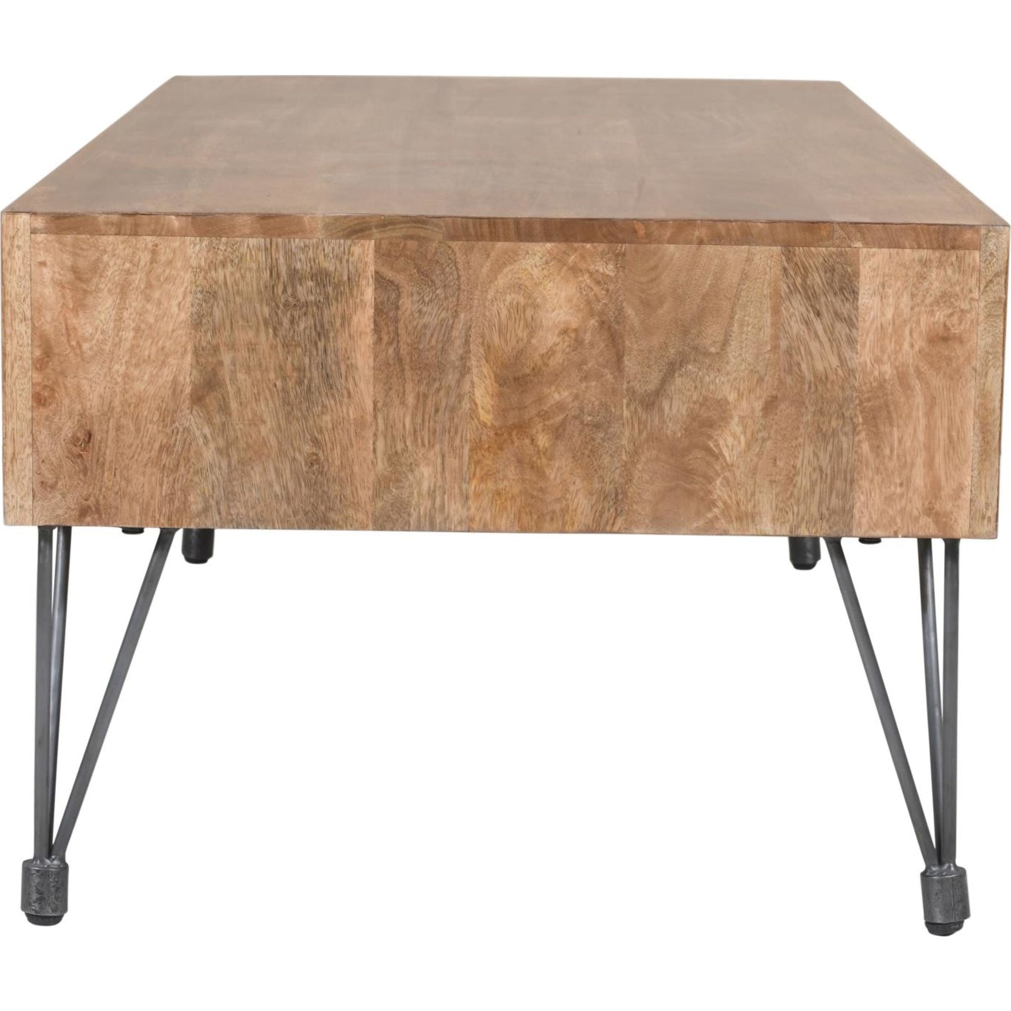 Table basse américaine vintage - Marron moyen