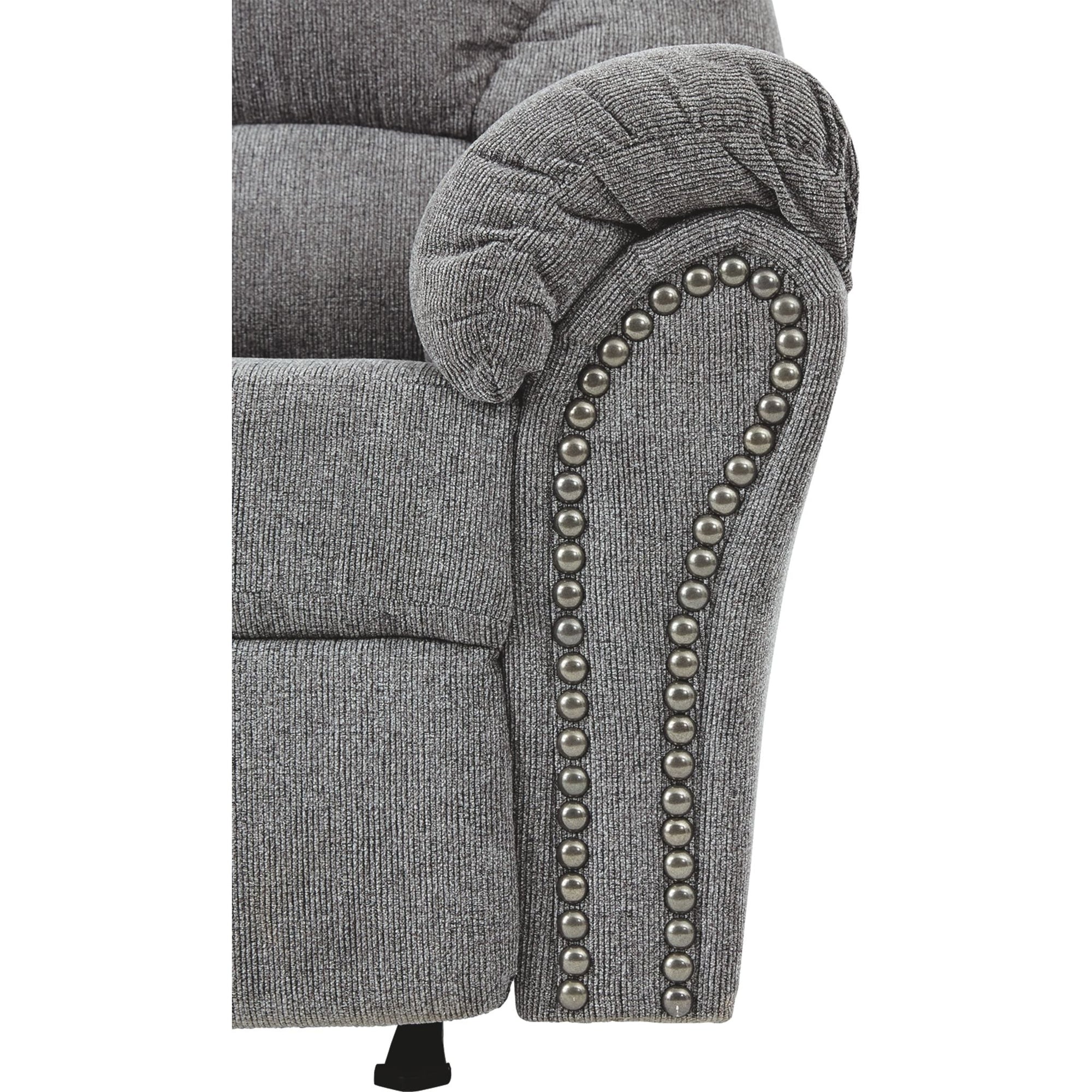 Fauteuil inclinable à bascule Allmaxx - Étain