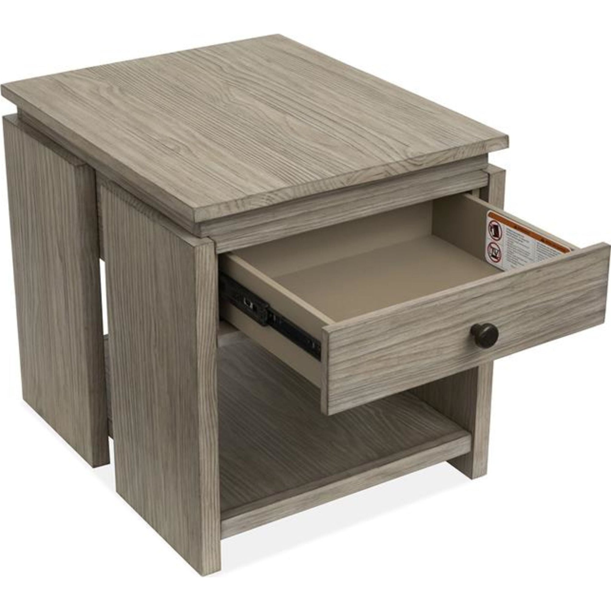 Table d'appoint Conrad - Gris Stone Harbour