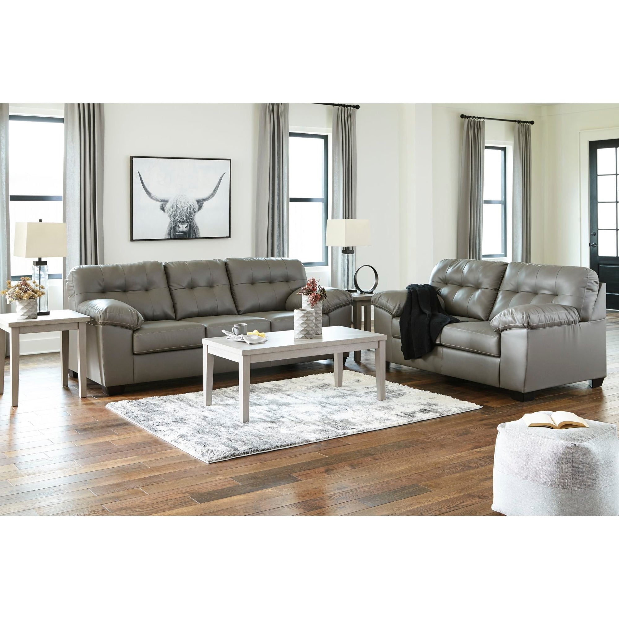 Causeuse Donlen - Gris