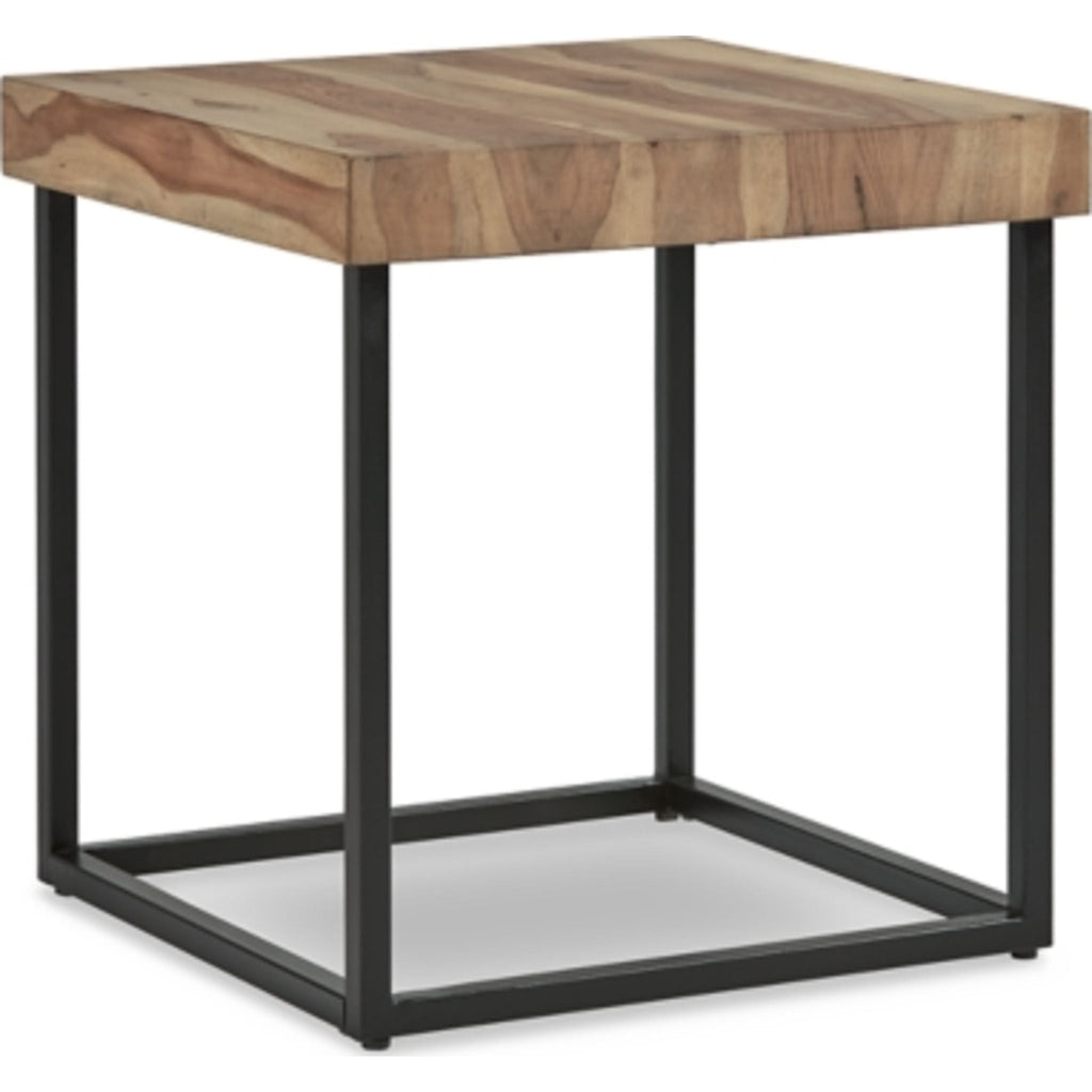 Table d'appoint Bellwick - Naturel/Noir