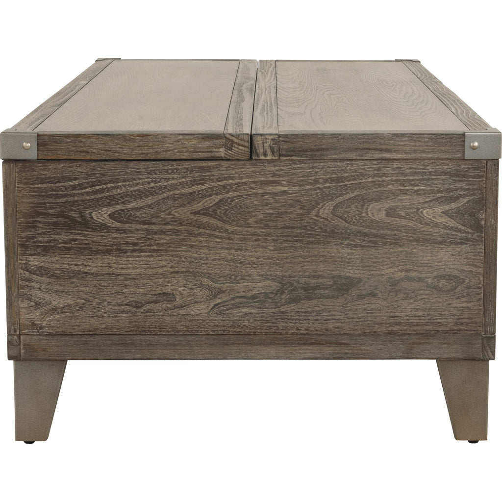Table basse Chazney - Brun rustique