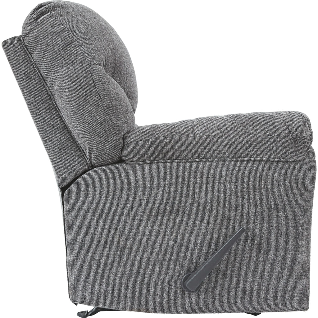 Fauteuil inclinable à bascule Allmaxx - Étain
